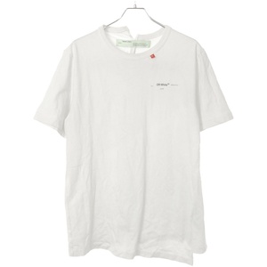 OFF-WHITE オフホワイト 18SS プリントTシャツ OMAA032S18185089 ホワイト M ITBL1PEITGUU