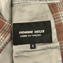 COMME des GARCONS HOMME DEUX コムデギャルソンオムドゥ 18SS ミックスチェックテーラードジャケット DA-J042 ITP632Y9BX4M_画像3