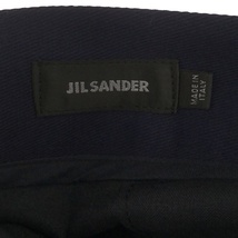 JIL SANDER ジルサンダー 14SS サイドライン コットンストレッチスラックスパンツ MF250802 ブルー 46 ITSSFGBKDG36_画像3