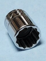 17mm 3/8 シャロー スナップオン FM17 (12角) 中古品 美品 保管品 SNAPON SNAP-ON シャローソケット ソケット Snap-on 送料無料_画像8