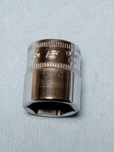 15mm 1/4 シャロー スナップオン TMM15 (6角) 中古品 保管品 SNAPON SNAP-ON シャローソケット 送料無料