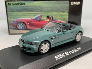 1/43 BMW M roadster グリーンMINICHAMPS プレゼンテーションボックス