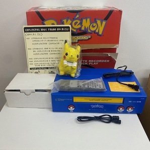 【未使用】FUNAI ビデオデッキ FV-N75PC フナイ ピカチュウ ポケモン PIKACHU VCR POKEMONの画像1