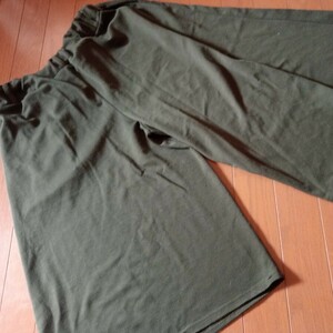  gaucho pants khaki size F