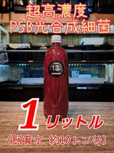 【倭めだか】 1リットル 超高濃度 PSB 光合成細菌 1L メダカ金魚ベタゾウリムシ タマミジンコ オオミジンコ タイリクミジンコ 等のエサに 