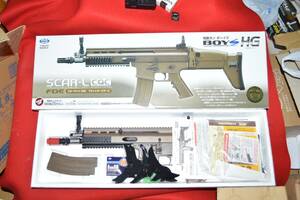 激レア☆東京マルイ SCAR-L CQC フラットダークアース 電動ガン