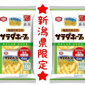 ★新潟県限定米菓★サラダホープ　２袋(小袋12袋)セット　※他と同梱不可です※