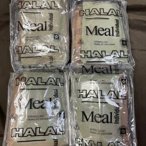 MRE ハラル 4個セット、2021年製、米軍実物 レーション 戦闘食 MREレーション ミリめし ミリ飯 戦闘糧食 米軍放出 海兵隊 HALAL ハラル の画像1