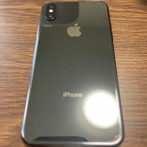 【ジャンク】au iPhoneX 64GB スペースグレイSIMロックあり