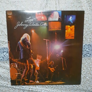 LIVE JOHNNY WINTER AND レコード　LP