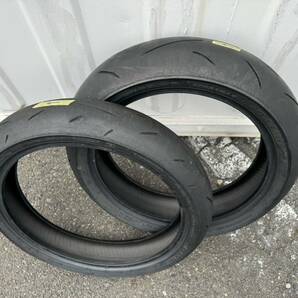 DUNLOP α13-SP 110/150 Hレンジ JP250 CBR250RR YZF-R25,R3 Ninja250 前後タイヤの画像9