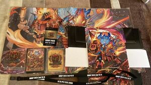  Duel Masters (te.ema) Grand Prix 2023-2nd convention supply sleeve * play mat * storage box other set sale 