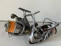 Au920◆スピニングリール◆リール 2点セット DAIWA ダイワ EXCELER 2506H SHIMANO シマノ NAVI 2500 SC70E 釣具 釣り フィッシング_画像1