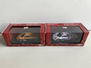 ⑬t493◆HIGH SPEED ハイスピード◆ミニカー 1:43 BMW GTR The Trademarks BMW are owned byBMW and used with permission. 2セット