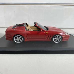 ⑬t734◆Kyosho 京商◆ミニカー 模型 Ferrari SuperAmerica LS127A 2004 Open Roof Red LookSmart ハイクオリティモデルカー 箱付の画像5