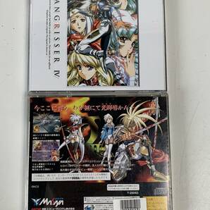 ⑯u819◆LANGRISSER ラングリッサー◆セガサターン SEGASATURN Ⅲ・Ⅳ MASIYA/メサイヤ T-2504G/T-2505G 2点セット ゲーム ソフトの画像4