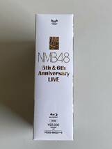 Ht685◆NMB485th&6th Anniversary LIVE◆Blu-ray/ブルーレイ 大阪城ホール 2015/2016年 WORLD記念ホール 収納BOXあり 新品 未開封 _画像4