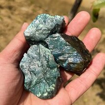 天然ラブラドライト原石　4～6cm 1個 天然石 　パワーストーン　 鉱物　原石　ルース 標本　宝石　_画像5