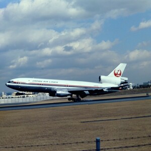 ネ044 航空機 旅客機 JAL ボーイング747 ダグラスDC-10 ネガ カメラマニア秘蔵品 蔵出し コレクション 6枚まとめて