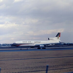 ネ071 航空機 パンアメリカン航空 エア・インディア ガルフ・エア DC-10 747 ネガ カメラマニア秘蔵品 蔵出し コレクション 6枚まとめて