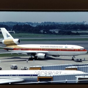 ネ180 航空機 旅客機 ダグラスDC-10 デルタ航空 コンチネンタル航空 ネガ カメラマニア秘蔵品 蔵出し コレクション 15枚まとめて