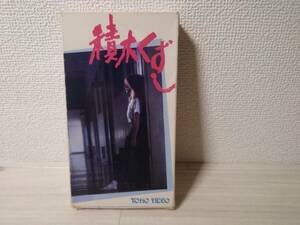 VHS 積木くずし 藤田まこと いしだあゆみ 渡辺典子 原作 穂積隆信 脚本 新藤兼人 1983 未DVD 再生保障