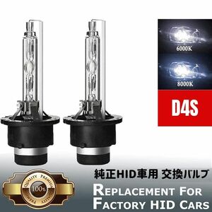 エスティマ 前期 ACR/GSR50系 D4S HID バルブ バーナー 純正HID車 交換 35W 4400lm 石英ガラス 高品質 OEM D4C 2本セット