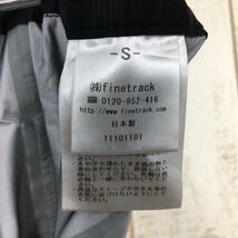 MENs S ファイントラック エバーブレス フォトン UL パンツ ストレッチ レインシェル FINETRACK FAM0313 ブラック系_画像9