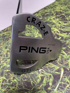 PING ピンパター　G2i CRAZ-E 純正ヘッドカバー付き