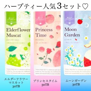 生活の木　おいしいハーブティー 30TB×3種セット　お茶　ノンカフェイン