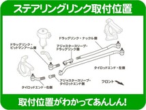 アジャスタースリーブ ドラッグリンク側・JK ラングラー ジープ Jeep 07-13y サハラ スポーツ ステアリング リンク ロッド 右ハンドル★IEI_画像2