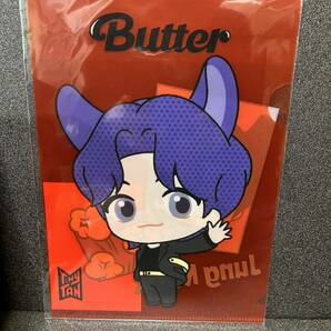 ジョングク 5点セット 新品 TinyTAN MIC Drop Q posket Jungkook フィギュア くじ クリアファイル Butter ぬいぐるみ アクスタ マスコットの画像4