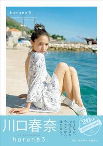 川口春奈　　3rd写真集 『 haruna 3 』 (ワニブックス 刊)