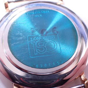 LONGINES ロンジン 5149 メンズ 腕時計 ラウンド スモセコ 150周年記念モデル Cal.L976.2 クォーツ P03113の画像10