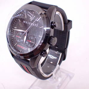 稼働品 MASERARTI公式腕時計 R8871612004 マセラティ トラガード クロノグラフ クォーツ メンズ 腕時計 E04027の画像3