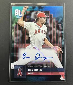 2024 Topps Big League Baseball Ben Joyce Angels Auto MLB