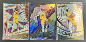 2023-24 Panini Revolution LeBron James Lakers #88 VORTEX SHOCK WAVE NBA Basketball 3枚