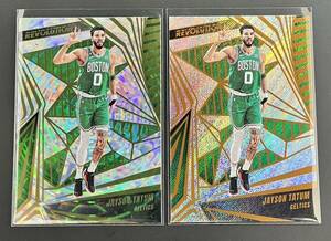 2023-24 Panini Revolution Jayson Tatum Celtics #35 FRACTAL NBA Basketball 2枚