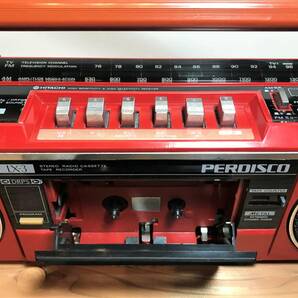 HITACHI ラジカセ PERDISCO LX-3 動作品 日立 ラジカセ ・難ありの画像3