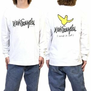 定価5,390円 新品 正規 ＸＬ マークゴンザレス What it isNt ビッグシルエット ロンＴ 長袖Tシャツ 値札付き