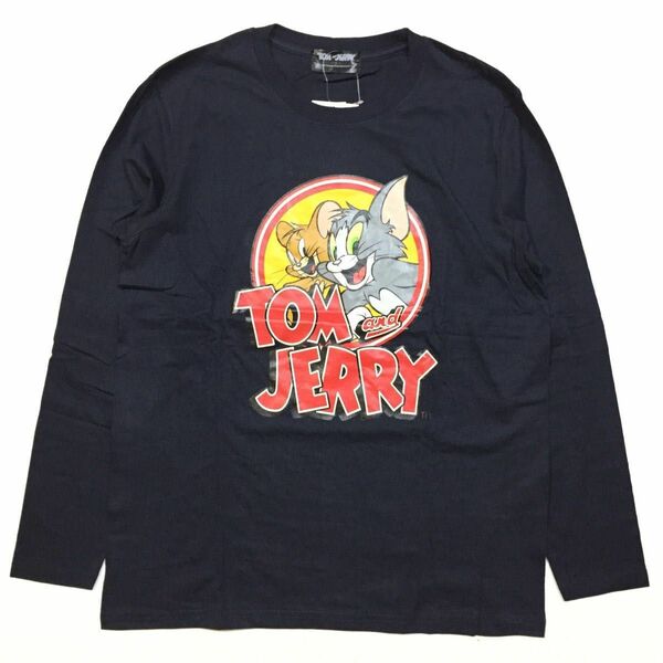 新品 正規 ４Ｌ　トムアンドジェリー Tom and Jerry トム＆ジェリー ロンＴ 長袖Tシャツ トムジェリ 大きいサイズ