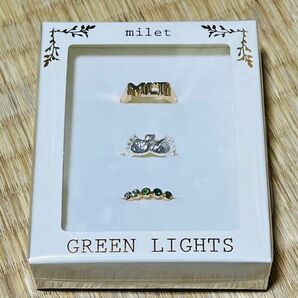 【新品未開封】milet GREEN LIGHTS Rings