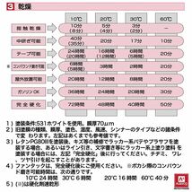 関西ペイント PG80 調色 フィアット 222/B BIANCO LUX カラーベース・パールベース2kg（原液）セット（3コート）Z26_画像5