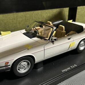 1/18 オートアート アウトレット ジャガー XJ-S カブリオレ ホワイト autoart outlet jaguar の画像1