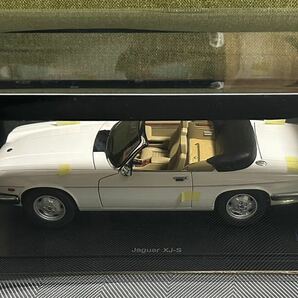 1/18 オートアート アウトレット ジャガー XJ-S カブリオレ ホワイト autoart outlet jaguar の画像5