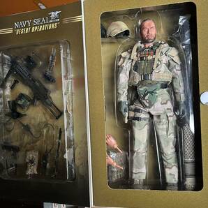 1/6 エリートフォース ネイビー シール チーム3 navy seal team3 desert operations raptor elite force の画像2