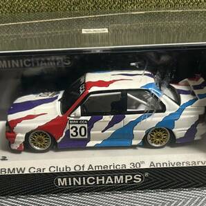 1/43 ミニチャンプス BMW M3 E30 CCA カークラブ オブ アメリカ 30周年 minichamps car club of america 30th anniversary の画像5