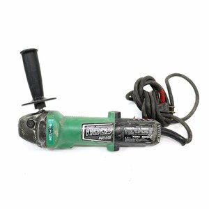 《L09075》HITACHI (日立工機) 100mm 電気ディスクグラインダ コード式 G10SH6 中古 現状品 ◆