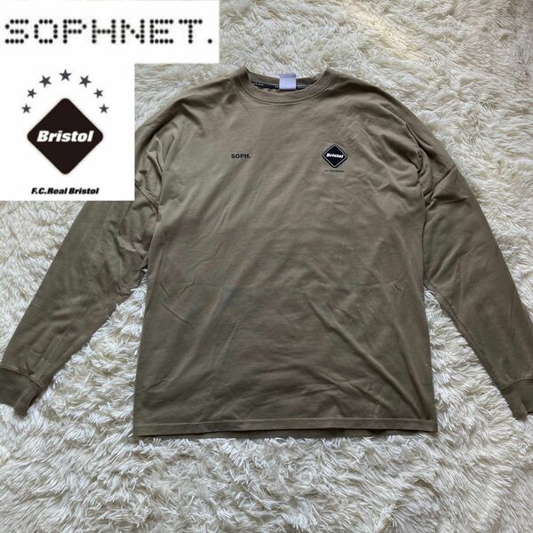 ソフネット sophnet fcrb Bristol 長袖tシャツ ロンT ロングスリーブ　バックプリントロゴ