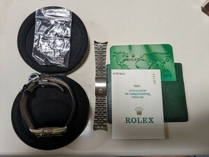 【中古】ROLEX 腕時計 16234 10P　ブラックダイヤル